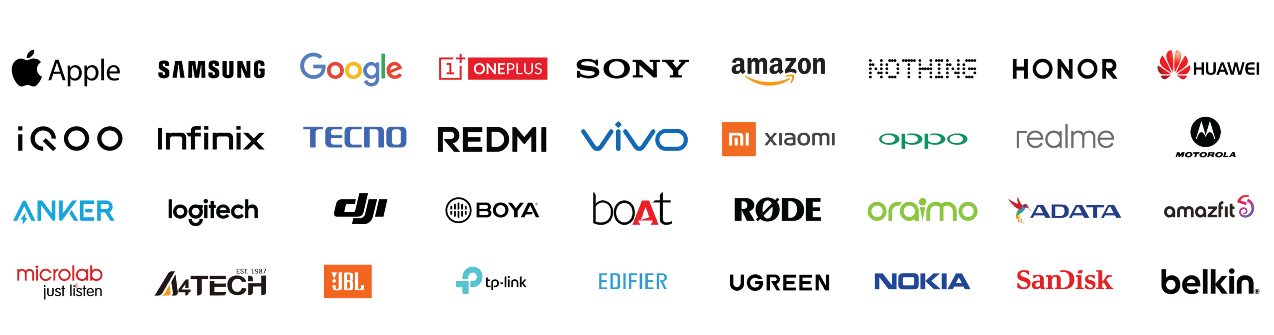 Exclusive Brands Available