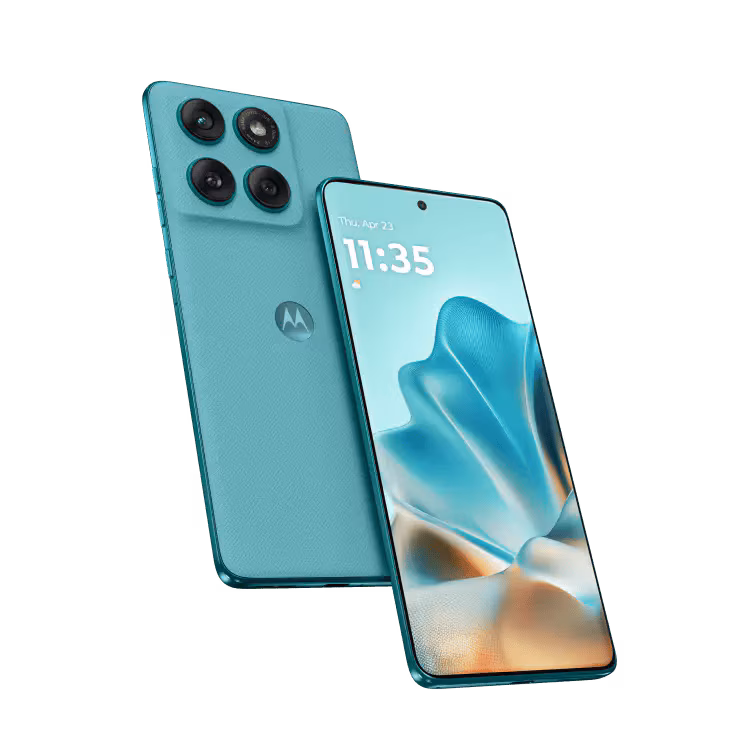moto edge fusion-Pantone Time's Tech- Amazonite