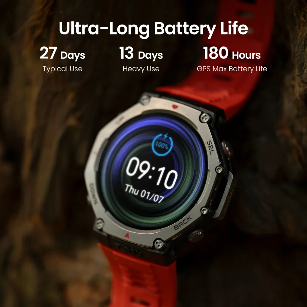 Official Amazfit T-Rex 3 Rugged GPS Smartwatch Official Amazfit T-Rex 3 Rugged GPS Smartwatch