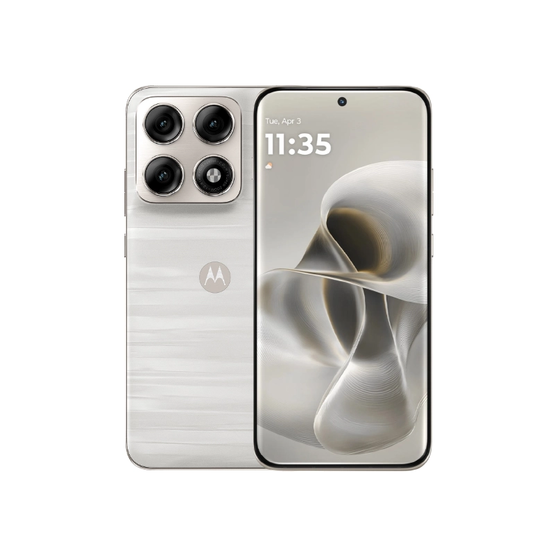Motorola-Edge-70 Pro-5G-Pantone Lily White