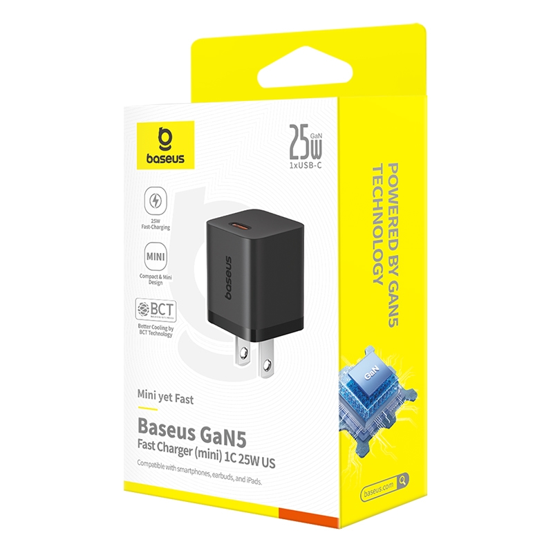 Baseus-Charger-GaN5-25W-mini-Charger-Price-In-Bangladesh