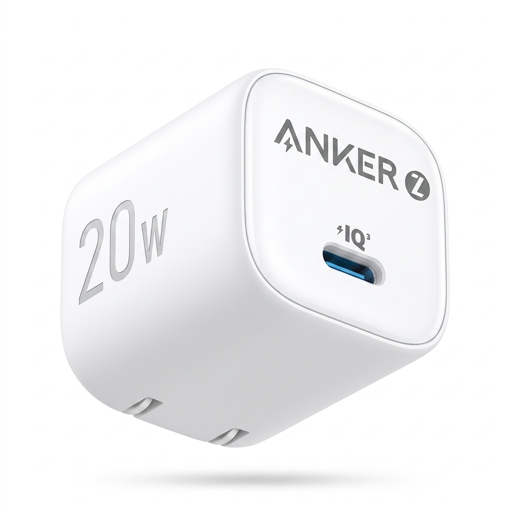 Anker Zolo 20W IQ3 PD 3.0 Charger White Color