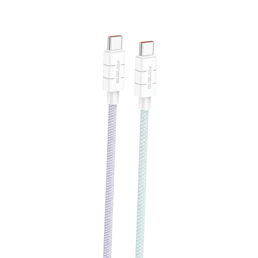 FONENG XS02 60W Type-C to Type-C Braided Cable 1.2M Bangladesh