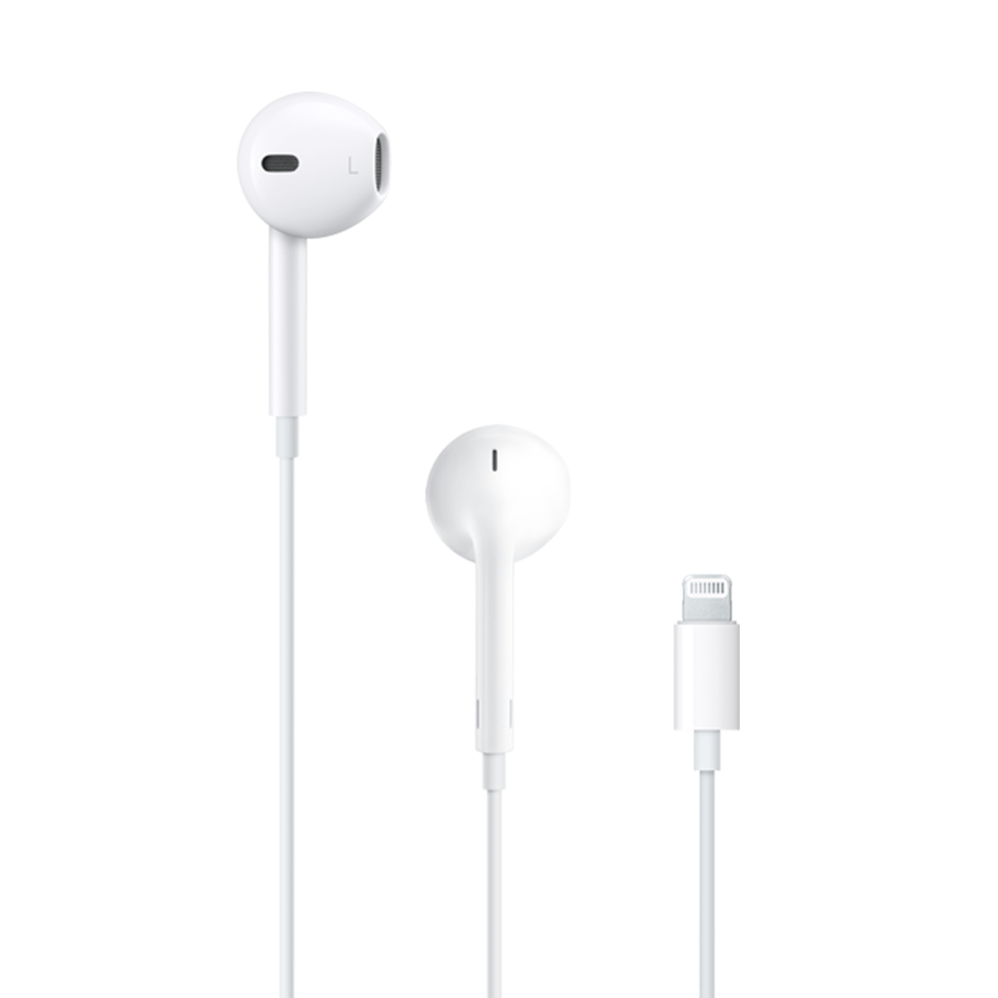 Apple EarPods with Lightning Connector wired earphones white color