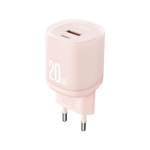 XO-L144-(EU)-20W-PD-Fast-Charger-With-Lighting-Cable-price-In-Bangladesh-Pink