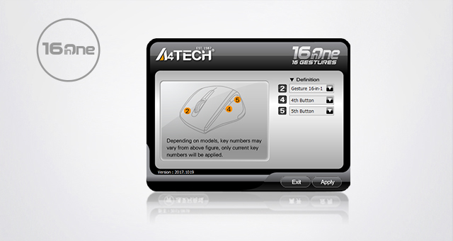 A4TECH Wireless Mouse G3-200N / G3-200NS