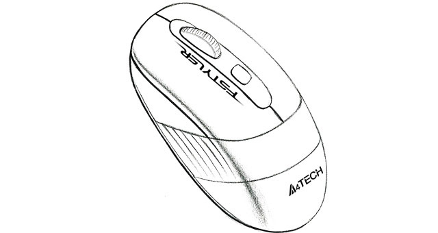 A4TECH 2.4G Wireless Desktop Set FG1010 / FG1010S