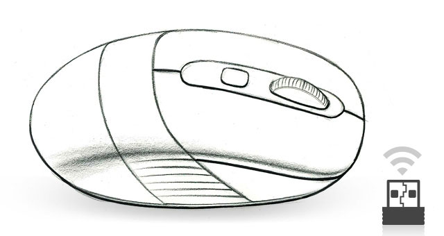 A4TECH 2.4G Wireless Desktop Set FG1010 / FG1010S