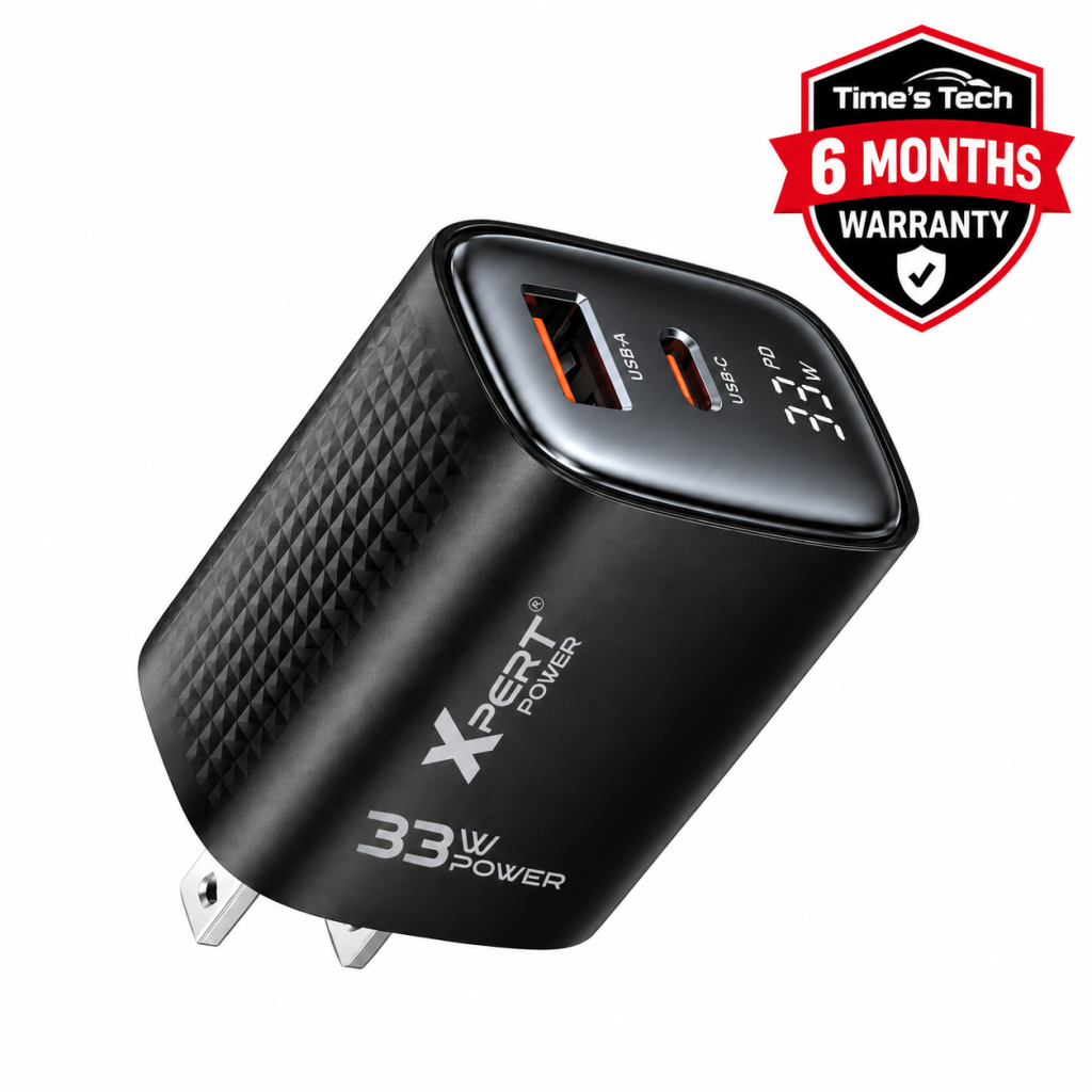 Xpert 33W GaN  Dual Port Charger (TCT33-22US)